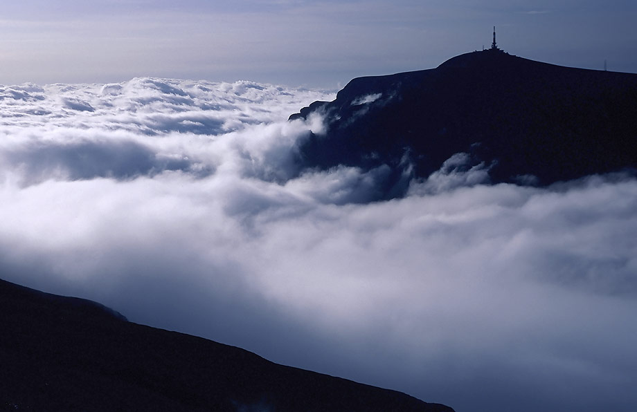 Bucegi, widok z Omula (Rumunia - Fogarasze i Bucegi)